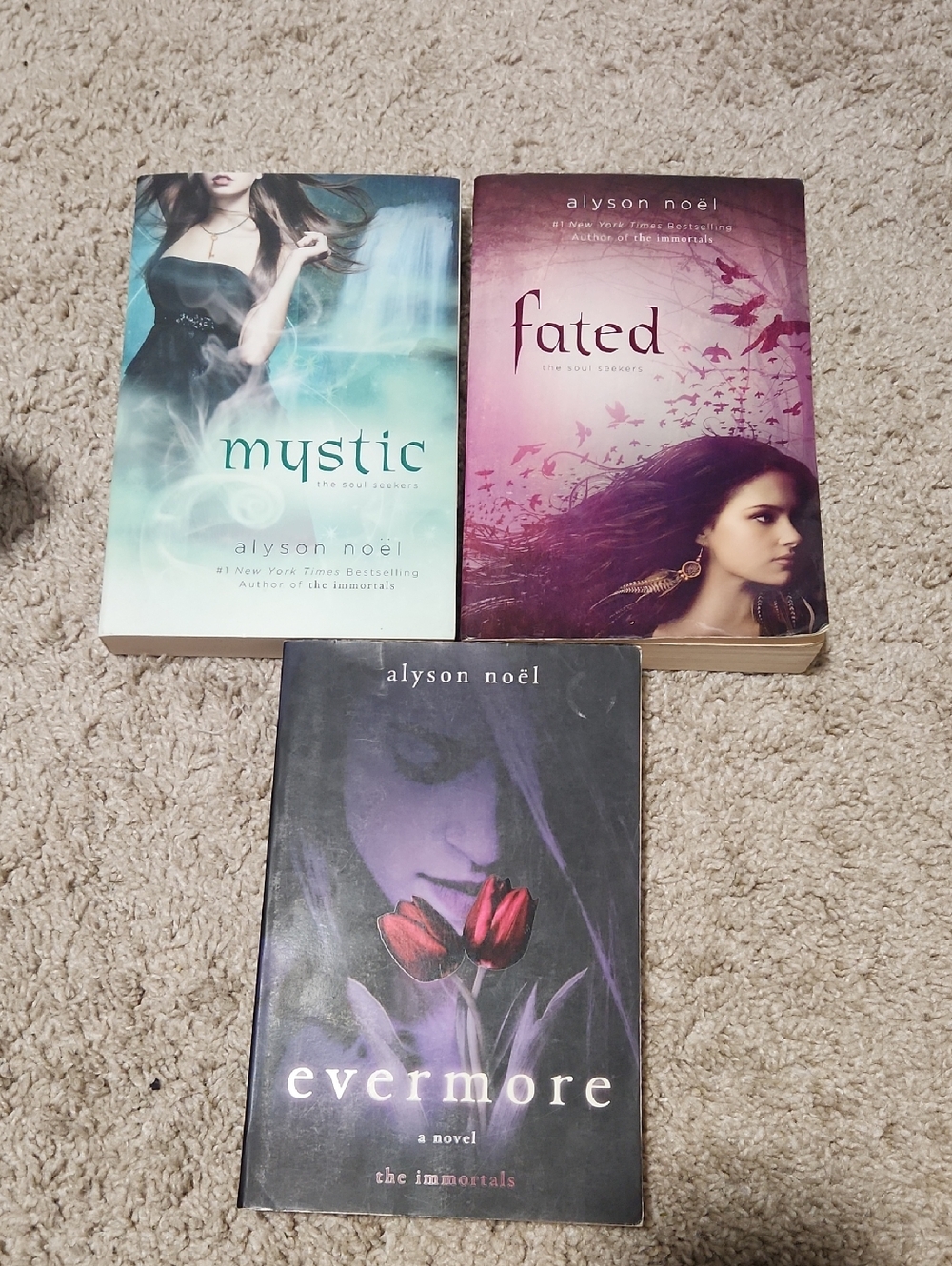 Alyson Noël 'Mystic, Fated, Evermore, Night Star, And Blue Moon' Set